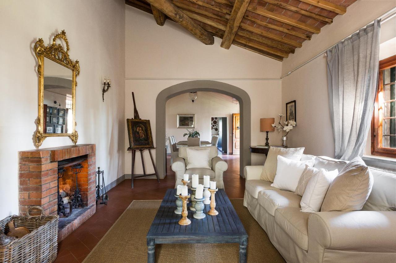 Il Villino Farmhouse Castellina in Chianti Luaran gambar