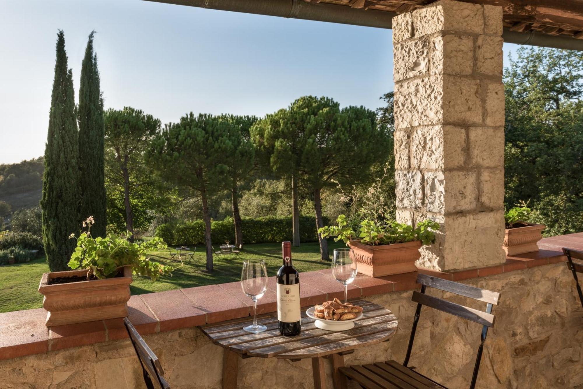 Il Villino Farmhouse Castellina in Chianti Luaran gambar