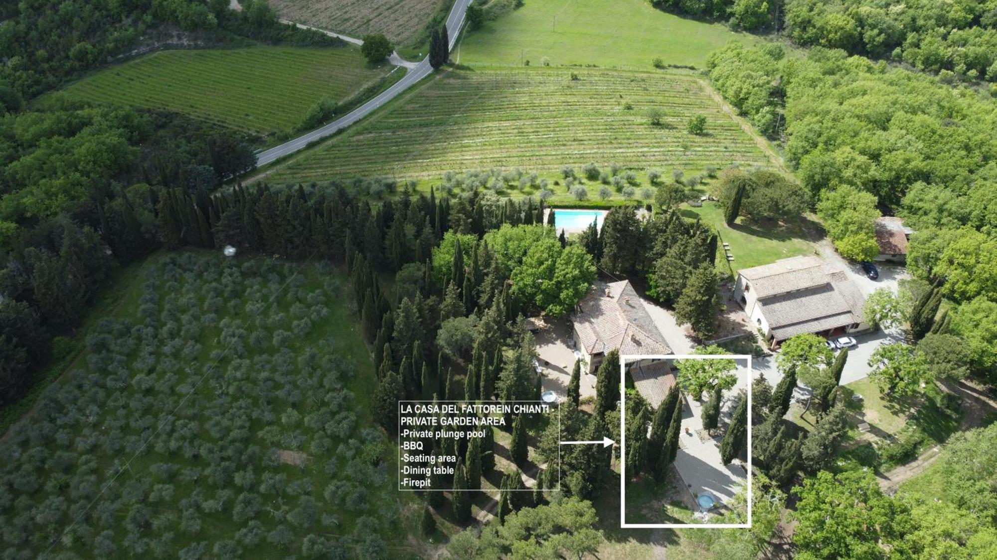 Il Villino Farmhouse Castellina in Chianti Luaran gambar