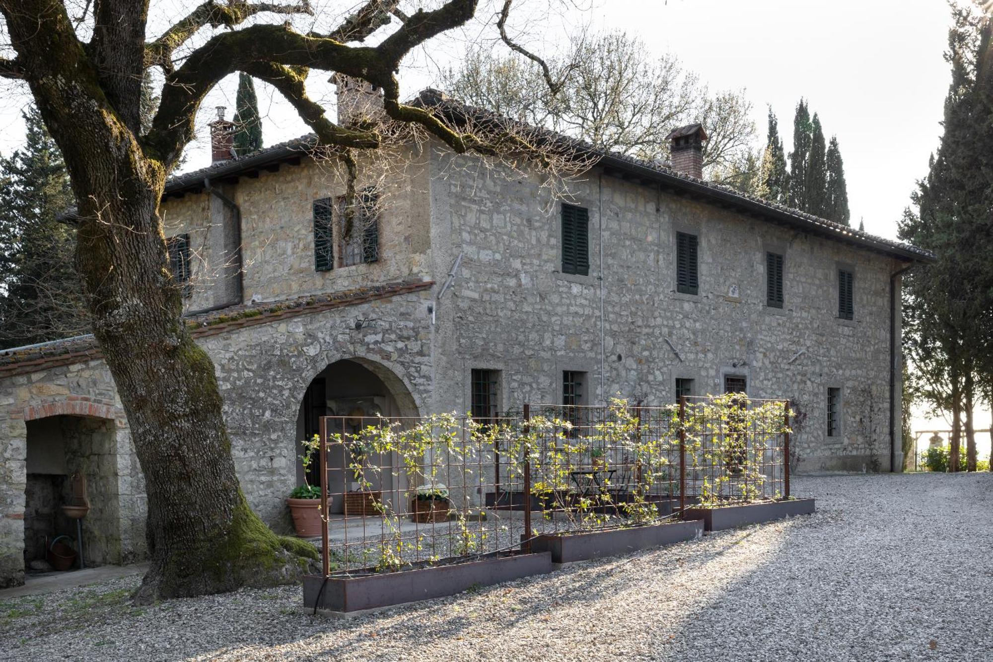 Il Villino Farmhouse Castellina in Chianti Luaran gambar