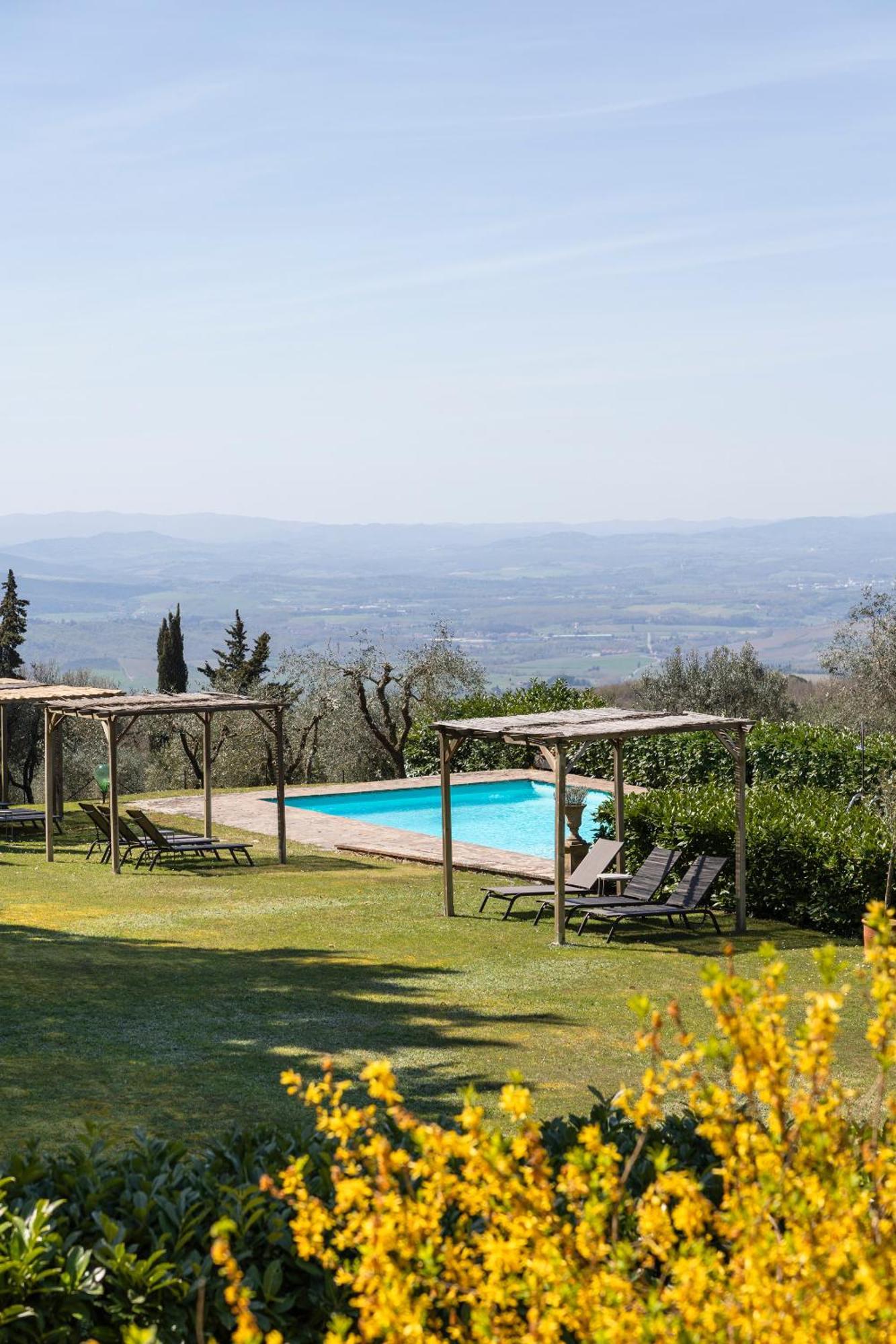 Il Villino Farmhouse Castellina in Chianti Luaran gambar