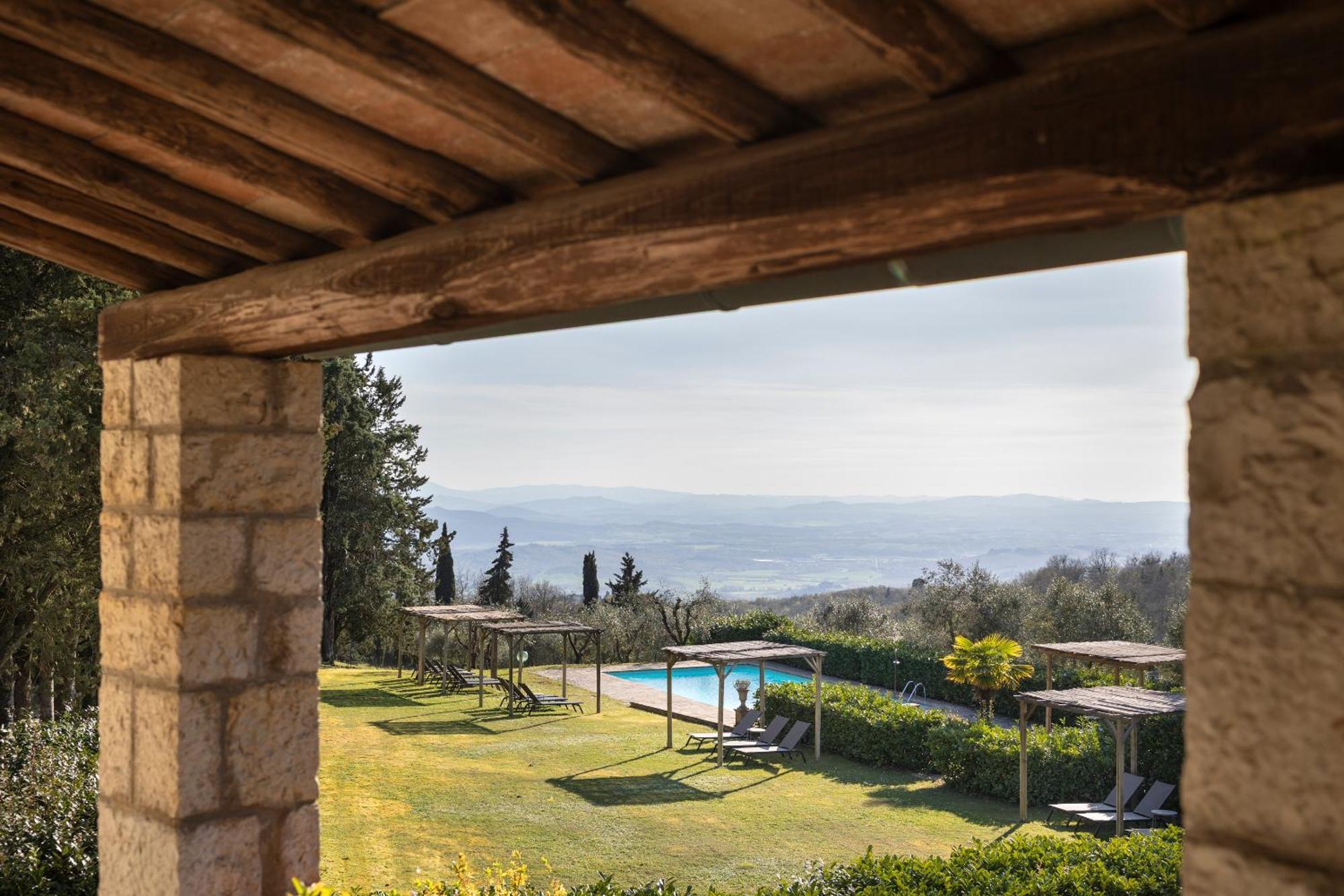 Il Villino Farmhouse Castellina in Chianti Luaran gambar